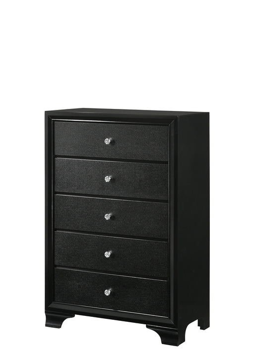 Crown Mark Micah Chest in Black image