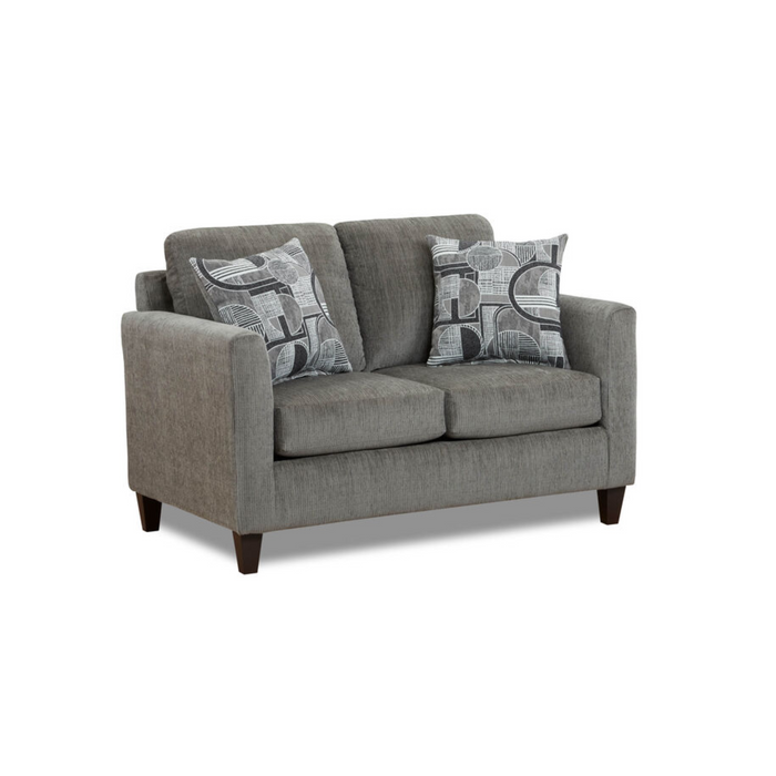Sims Charcoal Loveseat