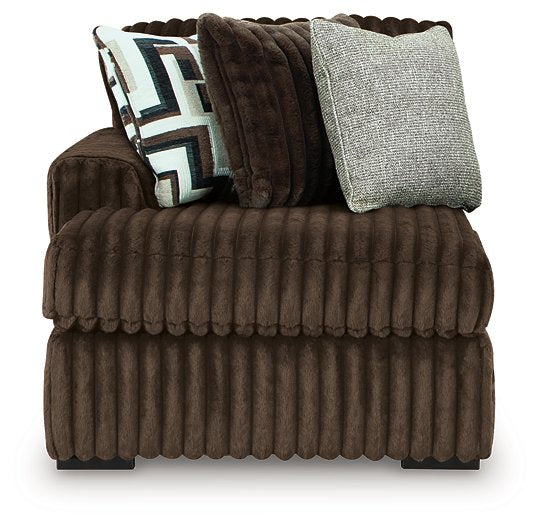 Midnight-Madness Sectional with Chaise
