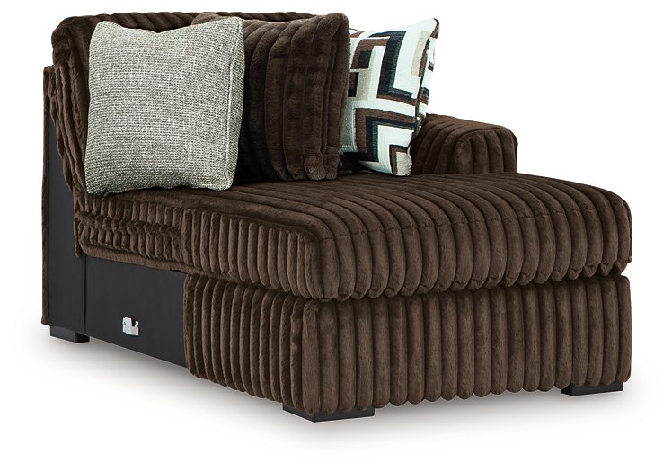 Midnight-Madness Sectional with Chaise