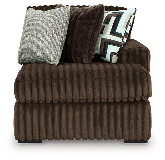 Midnight-Madness Sectional with Chaise
