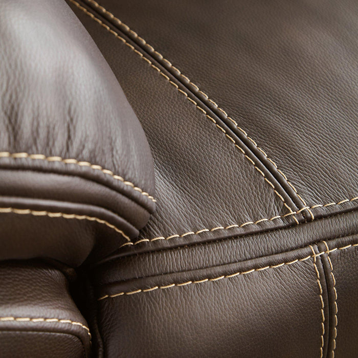 Dunleith Power Reclining Sectional Loveseat