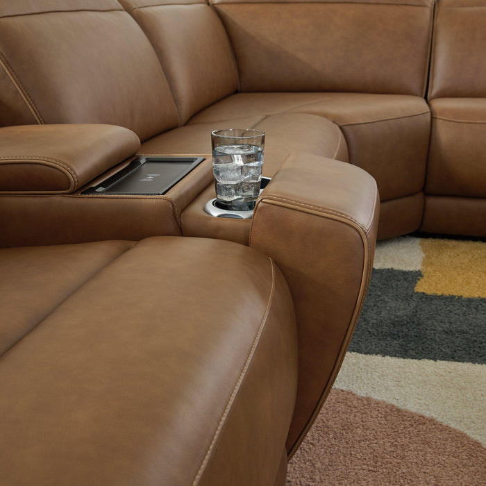 Magic Man 5-Piece Power Reclining Sectional