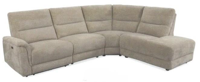 Corsicana Style 51210 Sectional  Power Recline with Ottoman image