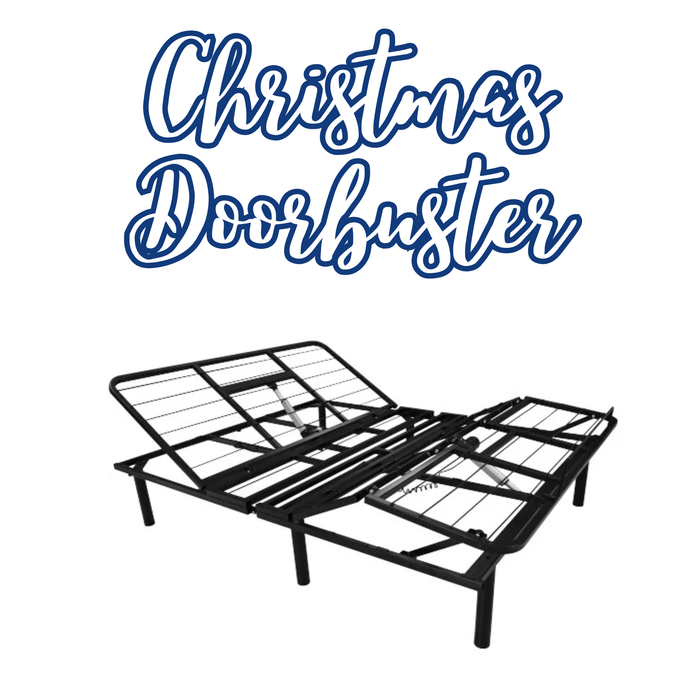 Foldable Metal Platform Storage Bed Frame