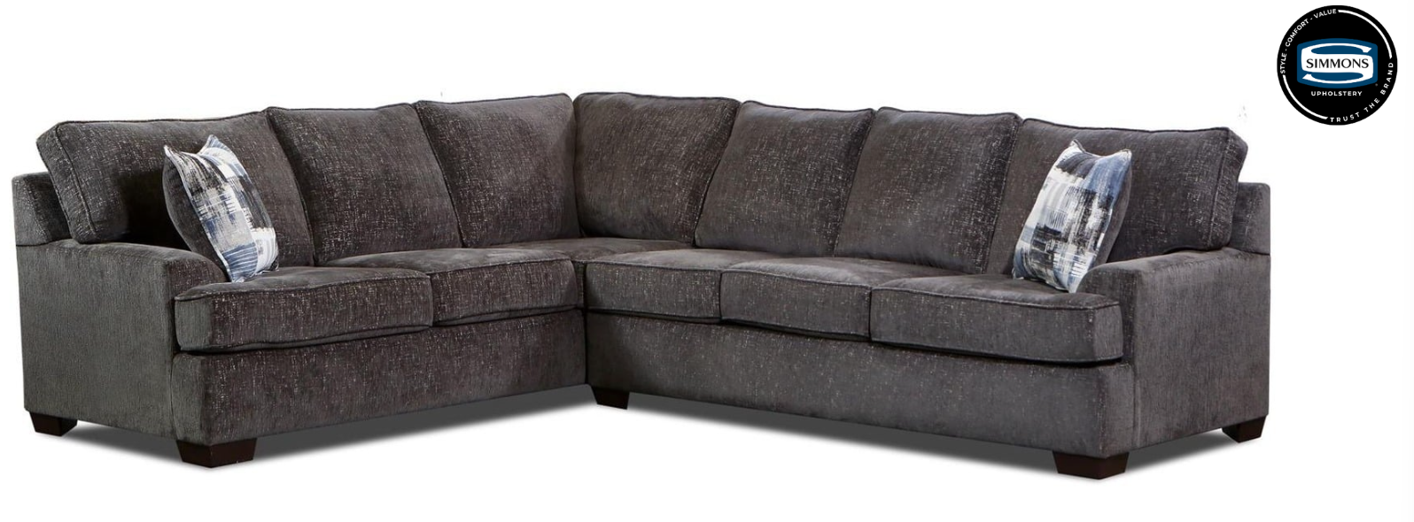 Dillon Charcoal Sectional