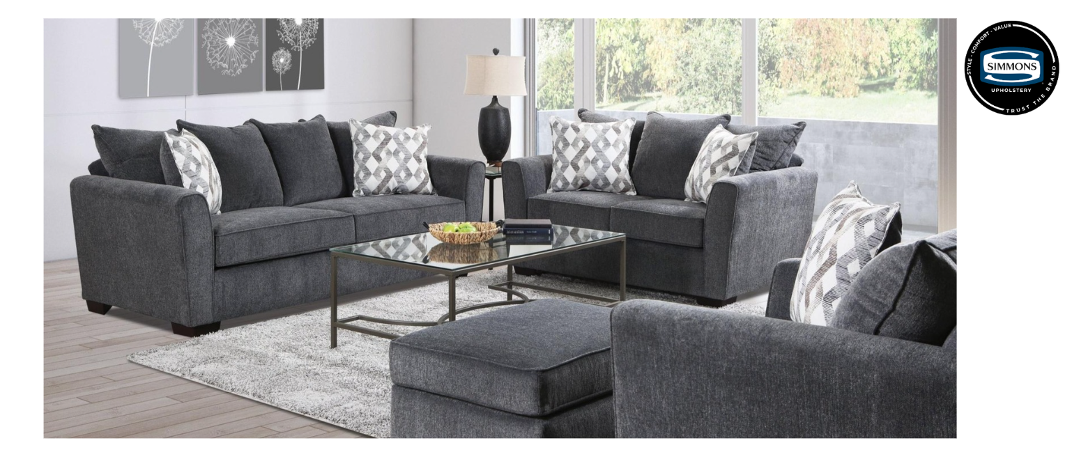 Surge Anchor Sofa and Loveseat