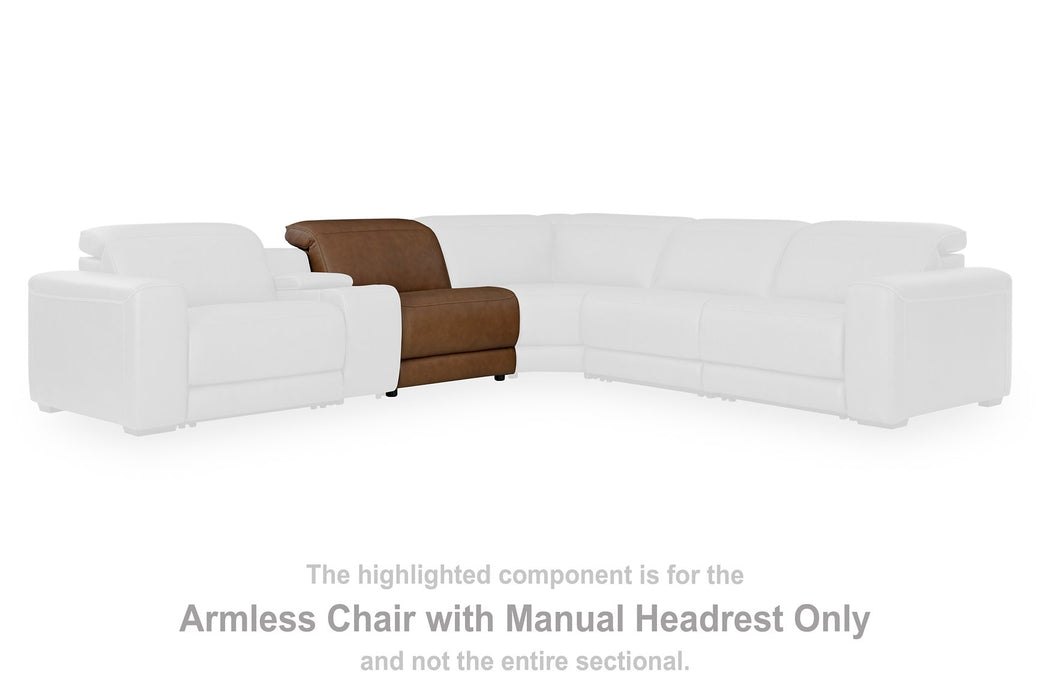 Magic Man 5-Piece Power Reclining Sectional