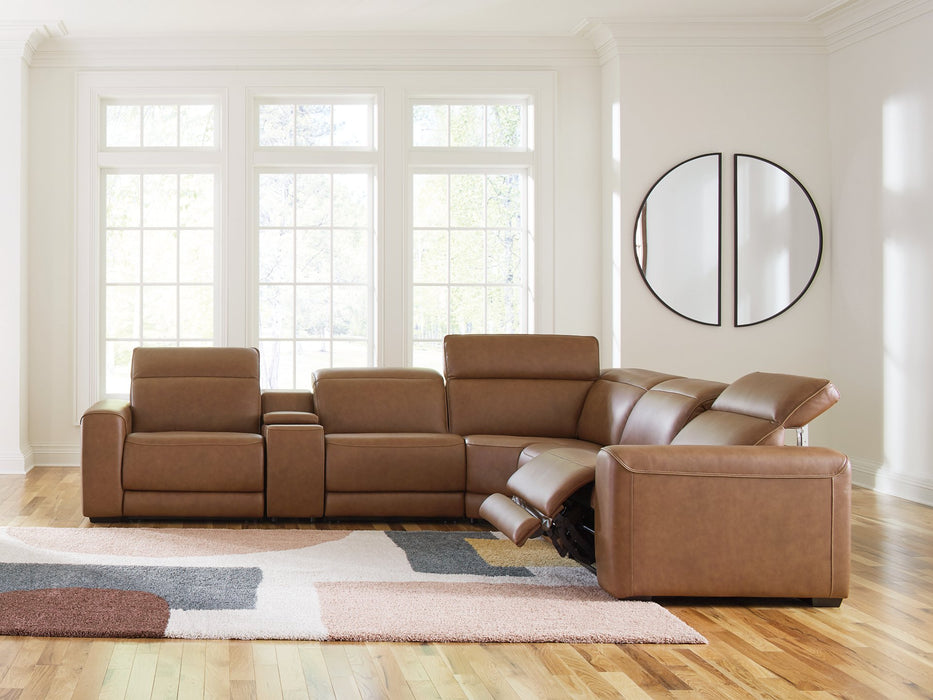 Magic Man 5-Piece Power Reclining Sectional