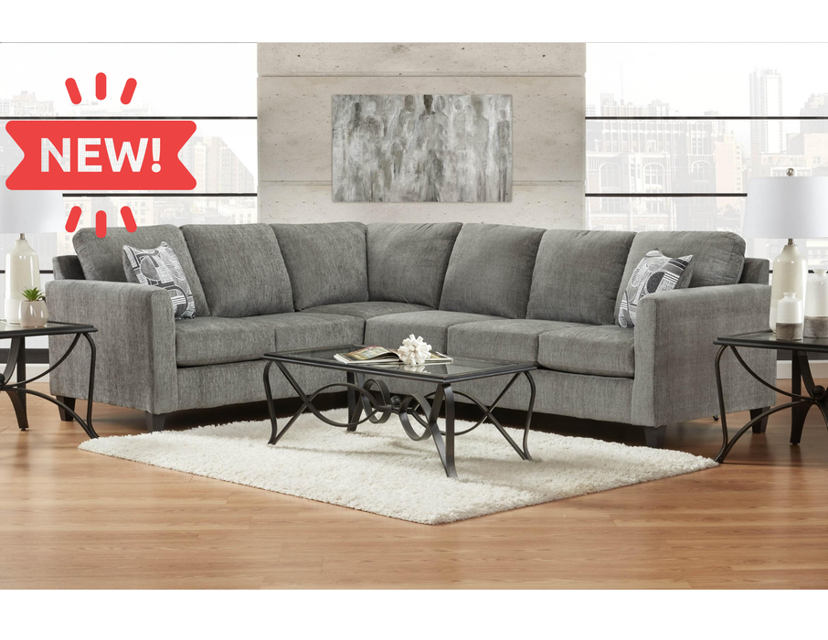 Sims Charcoal Sectional