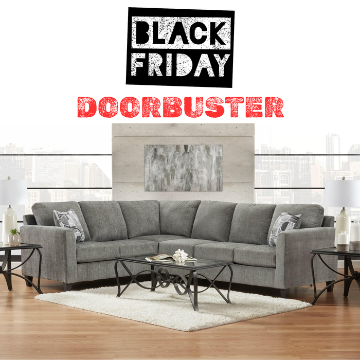 Sims Charcoal Sectional