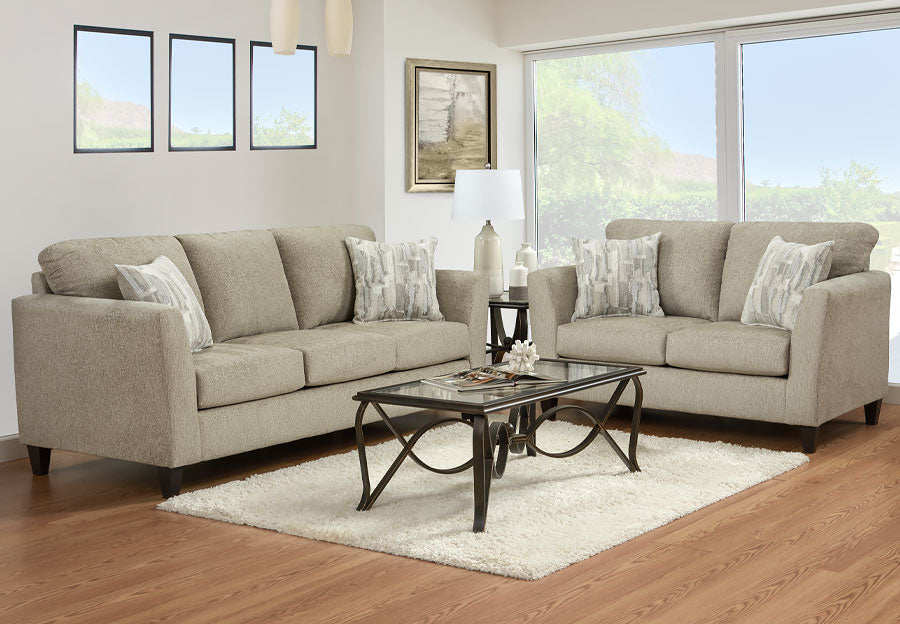 Listowel Oat Sofa & Loveseat