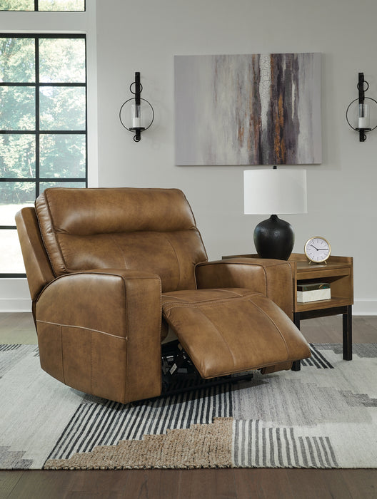 Game Plan Wide Seat Power Recliner