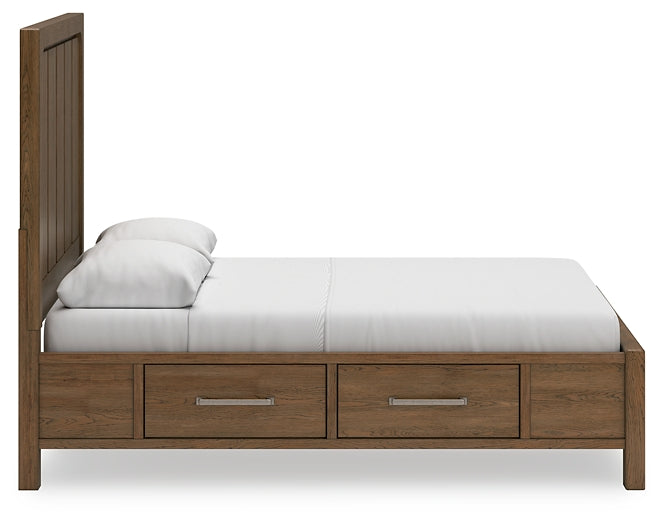 Cabalynn  Panel Bed With Storage