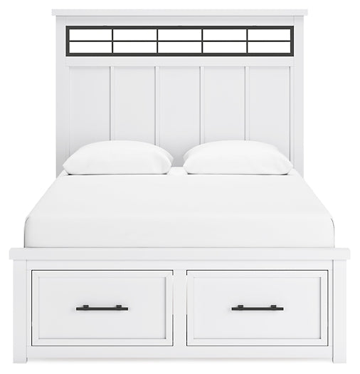 Ashbryn  Panel Storage Bed