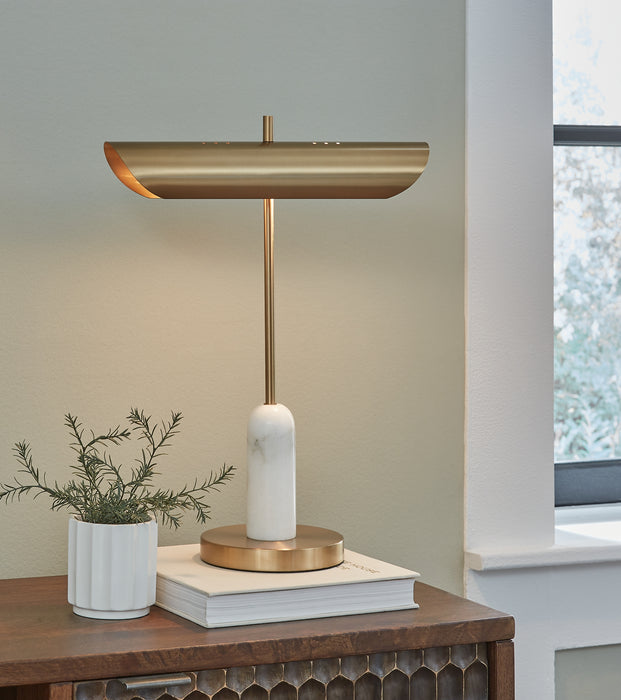 Rowleigh Marble Desk Lamp (1/CN)