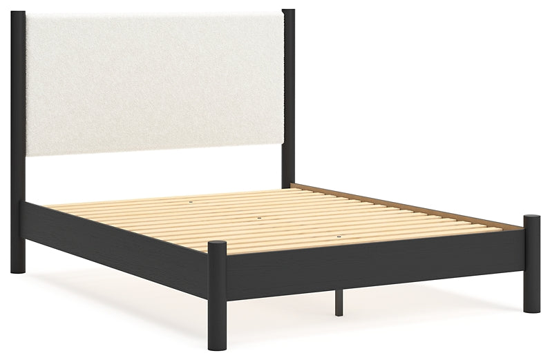 Cadmori Queen Upholstered Panel Bed