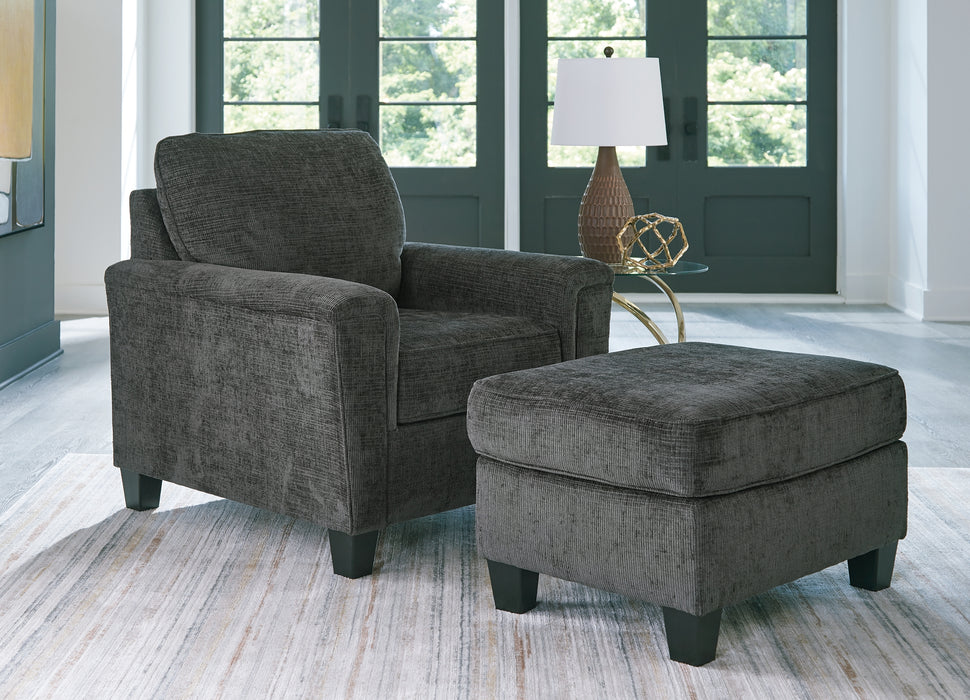 Erinslane Chair and Ottoman