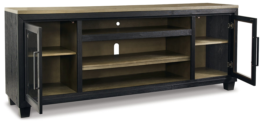 Foyland XL TV Stand w/Fireplace Option