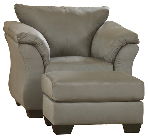 Darcy Chair and Ottoman