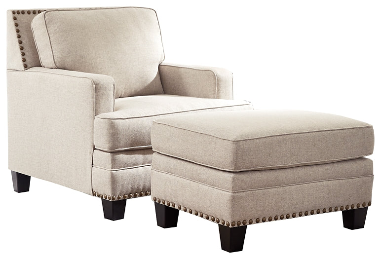 Claredon Chair and Ottoman