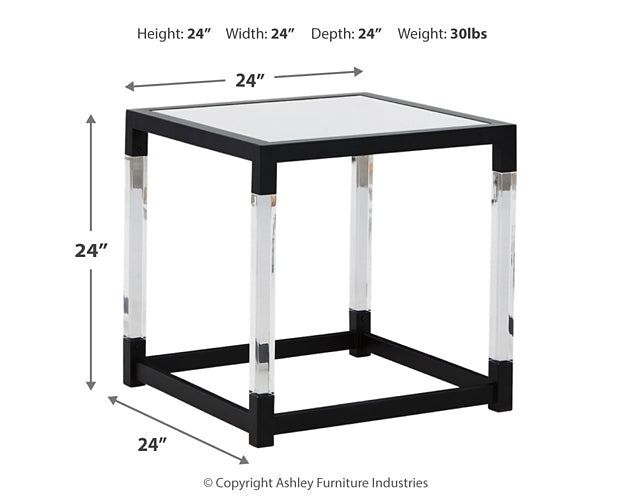 Nallynx Square End Table