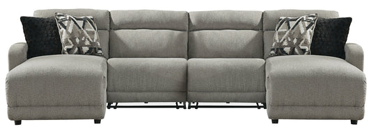 Colleyville 4-Piece Power Reclining Sectional with Chaise