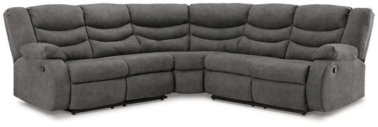 Partymate 2-Piece Reclining Sectional