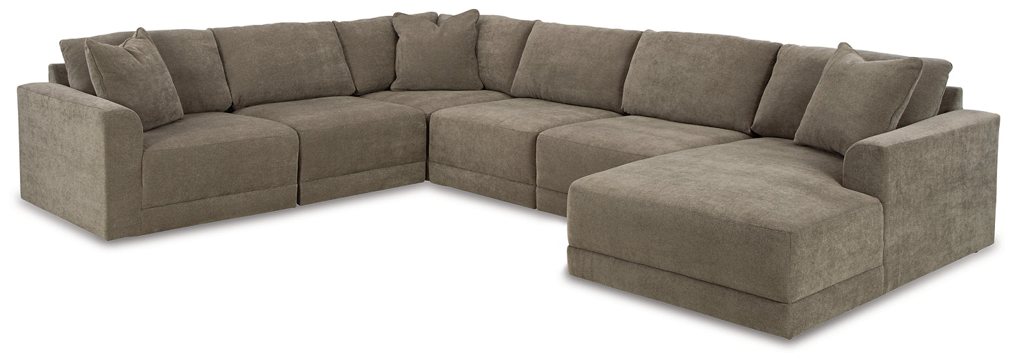 Raeanna 6-Piece Sectional with Chaise